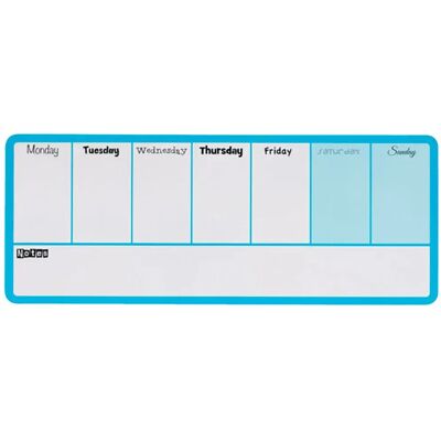 Nobo Pianificatore Per Lavagna Magnetica 14x36 Cm Blue One Size Nobo Pianificatore Per Lavagna Magnetica 14x36 Cm Blue One Size