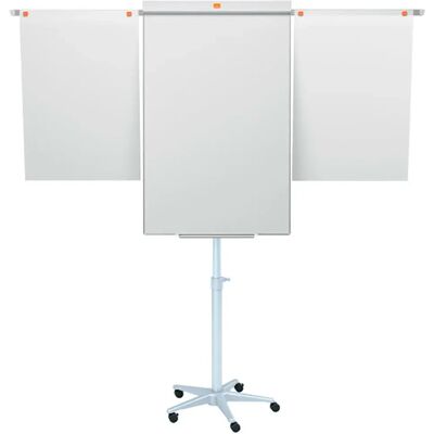 Nobo Lavagna Bianca Da Conferenza Classica Nano Clean Mobile Con Bracci Estensibili E Cavalletto Nobo Lavagna Bianca Da Conferenza Classica Nano Clean Mobile Con Bracci Estensibili E Cavalletto