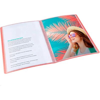 Esselte Raccoglitore Colour Breeze Pp A4 Con 60 Buste Flessibili Coral One Size Esselte Raccoglitore Colour Breeze Pp A4 Con 60 Buste Flessibili Coral One Size