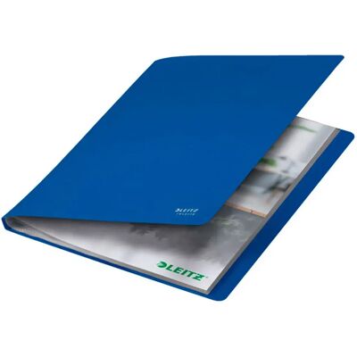 Leitz Cartella Con 40 Buste A4 In Pp Riciclato Blue One Size Leitz Cartella Con 40 Buste A4 In Pp Riciclato Blue One Size