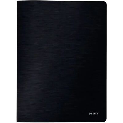 Leitz Cartellina Ad Anelli In Pp Formato A4 Con 40 Buste Satin Black One Size Leitz Cartellina Ad Anelli In Pp Formato A4 Con 40 Buste Satin Black One Size