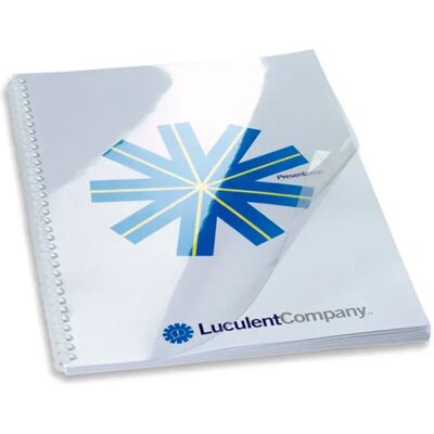 Gbc Rilegatura Di Copertina In Pvc Din A 20 Micron 100 Unità Gbc Rilegatura Di Copertina In Pvc Din A 20 Micron 100 Unità