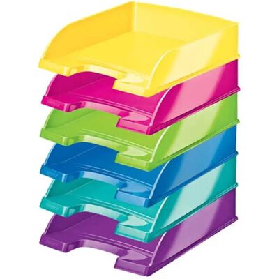 Leitz Vassoio Verticale Formato A4 Wow Multicolor One Size Leitz Vassoio Verticale Formato A4 Wow Multicolor One Size