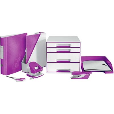 Leitz Vassoio Verticale Formato A4 Wow Purple One Size Leitz Vassoio Verticale Formato A4 Wow Purple One Size