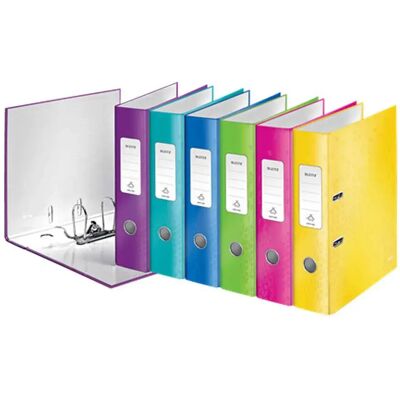 Leitz Raccolta Ad Anelli Wow A4 80 Mm Multicolor One Size Leitz Raccolta Ad Anelli Wow A4 80 Mm Multicolor One Size
