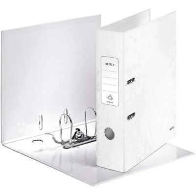 Leitz Raccolta Ad Anelli Wow A4 80 Mm White One Size Leitz Raccolta Ad Anelli Wow A4 80 Mm White One Size