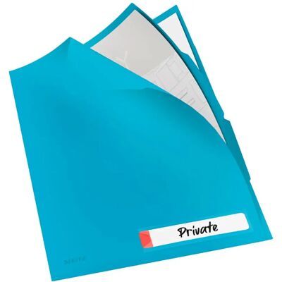 Leitz Separatori A4 Accoglienti 3 Dossier Privacy 3 Unità Calm Blue One Size Leitz Separatori A4 Accoglienti 3 Dossier Privacy 3 Unità Calm Blue One Size