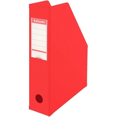 Esselte Portariviste Pvc Din A4 75 Mm Vivid Red One Size Esselte Portariviste Pvc Din A4 75 Mm Vivid Red One Size