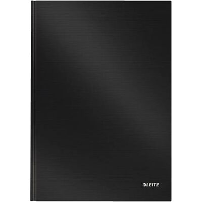 Leitz Quaderno Con Copertina Rigida 80 Fogli A Righe Formato A4 Black One Size Leitz Quaderno Con Copertina Rigida 80 Fogli A Righe Formato A4 Black One Size
