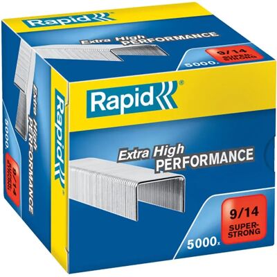 Rapid Graffette Zincate 9/1 Mm X5000 Super Strong Rapid Graffette Zincate 9/1 Mm X5000 Super Strong