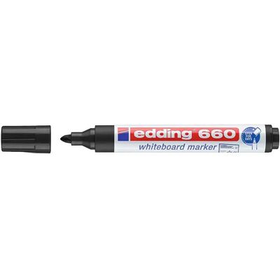 Edding Pennarello A Gesso 660 10 Unità Black One Size Edding Pennarello A Gesso 660 10 Unità Black One Size