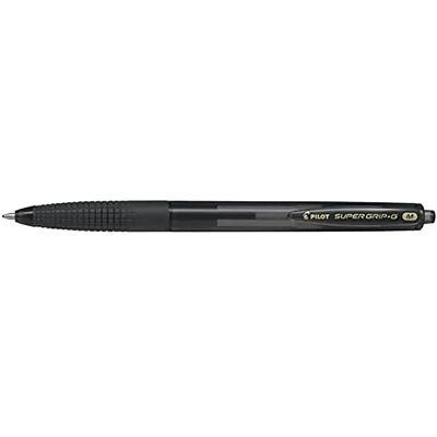 Pilot Penna Supergrip G 12 Unità Black One Size Pilot Penna Supergrip G 12 Unità Black One Size