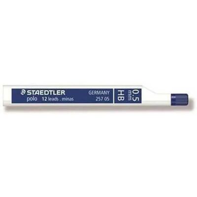 Staedtler Mine Per Matita Polo 257 12 Unità Dark Grey One Size Staedtler Mine Per Matita Polo 257 12 Unità Dark Grey One Size