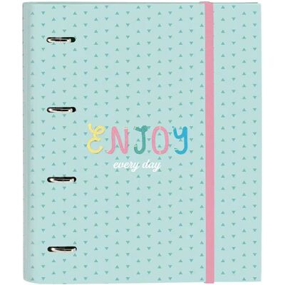 Safta Raccoglitore Ad Anelli A4 Con 4 Anelli Ricarica Da 100 Fogli Blackfit8 Enjoy Multicolor One Size Safta Raccoglitore Ad Anelli A4 Con 4 Anelli Ricarica Da 100 Fogli Blackfit8 Enjoy Multicolor One Size