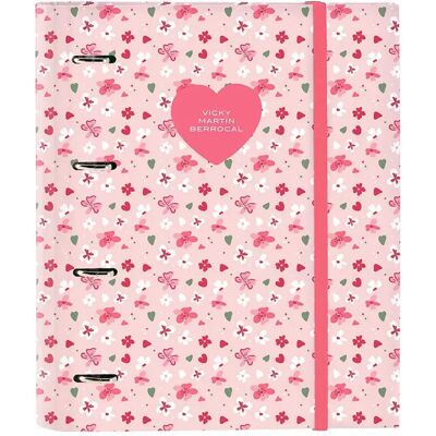 Safta Raccoglitore Ad Anelli A4 Con 100 Fogli Vmb In Bloom Multicolor One Size Safta Raccoglitore Ad Anelli A4 Con 100 Fogli Vmb In Bloom Multicolor One Size