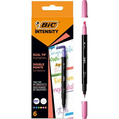 Bic Pennarello Intensity Dual Tip 503828 6 Unità Multicolor One Size Bic Pennarello Intensity Dual Tip 503828 6 Unità Multicolor One Size