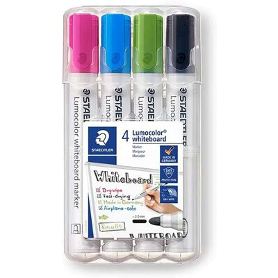 Staedtler Evidenziatore Lumocolor 351 Wp4-1 4 Unità Multicolor One Size Staedtler Evidenziatore Lumocolor 351 Wp4-1 4 Unità Multicolor One Size