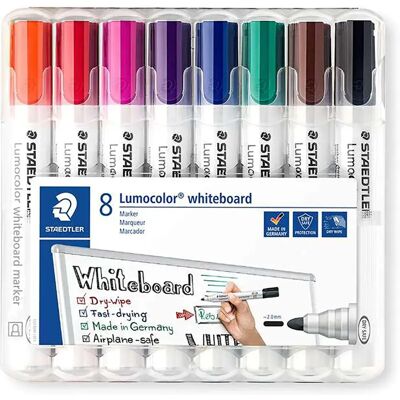 Staedtler Evidenziatore Lumocolor 351 Wp8 8 Unità Multicolor One Size Staedtler Evidenziatore Lumocolor 351 Wp8 8 Unità Multicolor One Size