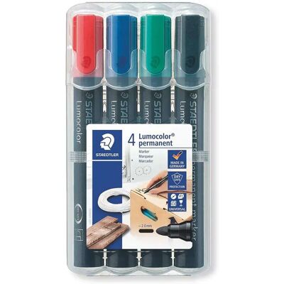 Staedtler Evidenziatore Lumocolor 352 Wp4 4 Unità Multicolor One Size Staedtler Evidenziatore Lumocolor 352 Wp4 4 Unità Multicolor One Size