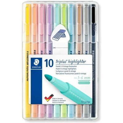 Staedtler Evidenziatore Triplus Textsurfer 362 Csb10 10 Unità Multicolor One Size Staedtler Evidenziatore Triplus Textsurfer 362 Csb10 10 Unità Multicolor One Size