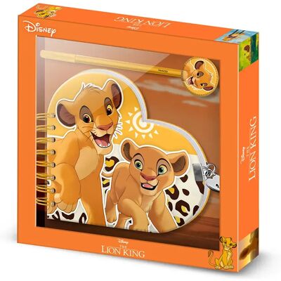 Karactermania Diario Segreto Disney Lion King Africa Heart Yellow One Size Karactermania Diario Segreto Disney Lion King Africa Heart Yellow One Size