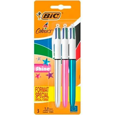 Bic Penna 9122751 3 Unità Multicolor One Size Bic Penna 9122751 3 Unità Multicolor One Size