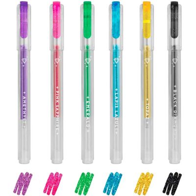 Legami Penna Shine Like A Diamond 6 Unità Multicolor One Size Legami Penna Shine Like A Diamond 6 Unità Multicolor One Size