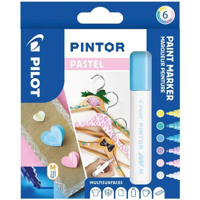 Pilot Pennarello Pintor Punta Fine Mix Pastello Pastel / Multicolor One Size Pilot Pennarello Pintor Punta Fine Mix Pastello Pastel / Multicolor One Size