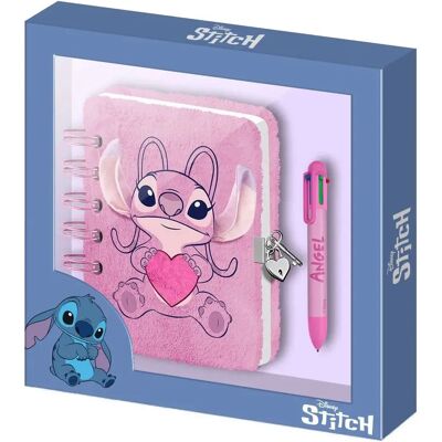 Karactermania Diario Segreto Angel Stitch Heart Pink One Size Karactermania Diario Segreto Angel Stitch Heart Pink One Size