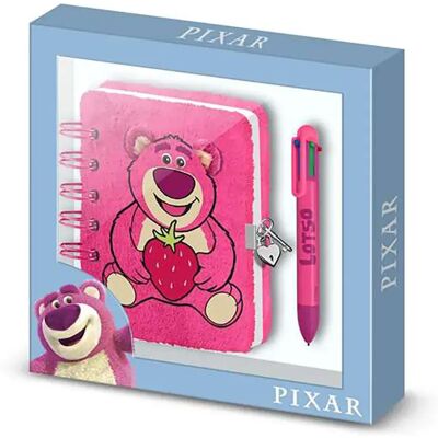 Karactermania Quaderno In Peluche Lotso + Penna Con Faccia 24x23x2.5 Cm Multicolor One Size Karactermania Quaderno In Peluche Lotso + Penna Con Faccia 24x23x2.5 Cm Multicolor One Size