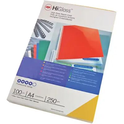 Gbc Rilegatura Con Copertina Cromolux A 250 G 100 Unità Gbc Rilegatura Con Copertina Cromolux A 250 G 100 Unità