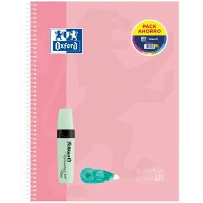 Oxford Ebook Pacco Da 10 Quaderni Touch A4+ Pelikan Fancy Roller+evidenziatore 490 Multicolor One Size Oxford Ebook Pacco Da 10 Quaderni Touch A4+ Pelikan Fancy Roller+evidenziatore 490 Multicolor One Size