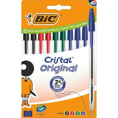 Bic Penna Cristal Multicolor One Size Bic Penna Cristal Multicolor One Size