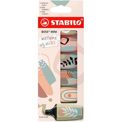 Stabilo Evidenziatore Boss Mini Naturevibes Multicolor One Size Stabilo Evidenziatore Boss Mini Naturevibes Multicolor One Size