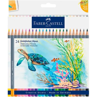 Faber Castell Matita Gofa Aqua 2 Pcs Faber Castell Matita Gofa Aqua 2 Pcs