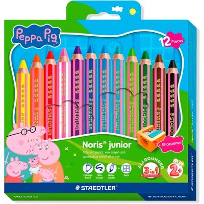 Staedtler Matita Peppa Pig 140 C12 L1 Multicolor One Size Staedtler Matita Peppa Pig 140 C12 L1 Multicolor One Size