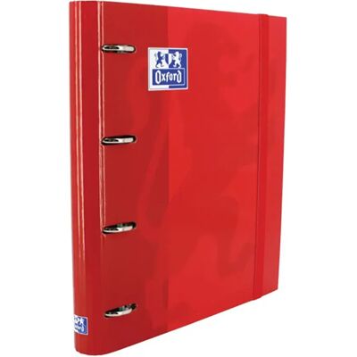 Oxford Raccoglitore Ad Anelli Europeanbinder Classic A4+ 5x5 Red One Size Oxford Raccoglitore Ad Anelli Europeanbinder Classic A4+ 5x5 Red One Size