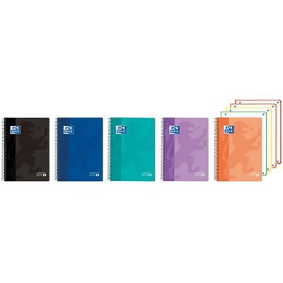 Oxford Quaderno Europeanbook 4 A5+ 5x5 120 Sheets 5 Unità Multicolor One Size Oxford Quaderno Europeanbook 4 A5+ 5x5 120 Sheets 5 Unità Multicolor One Size