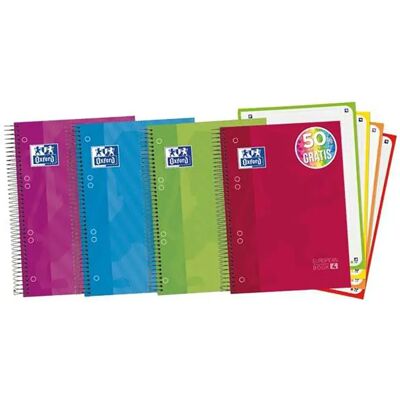 Oxford Quaderno Europeanbook 4 A5+ 5 Unità Multicolor One Size Oxford Quaderno Europeanbook 4 A5+ 5 Unità Multicolor One Size