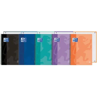 Oxford Quaderno School Classic Europeanbook 1 A4+ 5x5 80 Sheets 5 Unità Multicolor One Size Oxford Quaderno School Classic Europeanbook 1 A4+ 5x5 80 Sheets 5 Unità Multicolor One Size