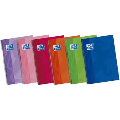 Oxford Quaderno School Classic Write&erase Folio Plain 80 Sheets 5 Unità Multicolor One Size Oxford Quaderno School Classic Write&erase Folio Plain 80 Sheets 5 Unità Multicolor One Size