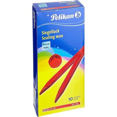 Pelikan Set Di Cancelleria Sealing Wax 10 Red One Size Pelikan Set Di Cancelleria Sealing Wax 10 Red One Size