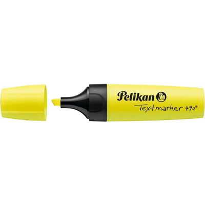 Pelikan Pennarello Textmarker 490 10 Unità Neon Yellow One Size Pelikan Pennarello Textmarker 490 10 Unità Neon Yellow One Size