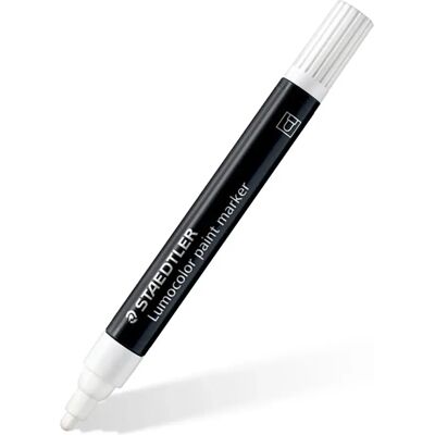 Staedtler Pennarello Lumocolor 349 2.4mm 10 Unità White One Size Staedtler Pennarello Lumocolor 349 2.4mm 10 Unità White One Size
