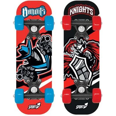 Sport One Skateboard 43cm - Multicolore - Per principianti Sport One Skateboard 43cm - Multicolore - Per principianti