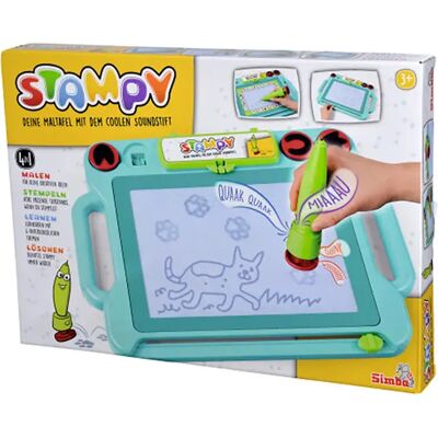 Simba Art & Fun - Stampy, Tavoletta da Disegno con Penna Sonora - Tavoletta da Disegno Simba Art & Fun - Stampy, Tavoletta da Disegno con Penna Sonora - Tavoletta da Disegno
