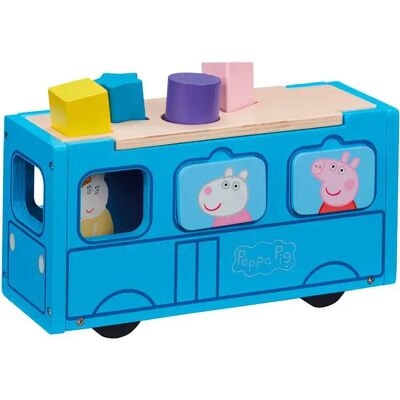 Bandai Autobus Di Legno Peppa Pig Bandai Autobus Di Legno Peppa Pig