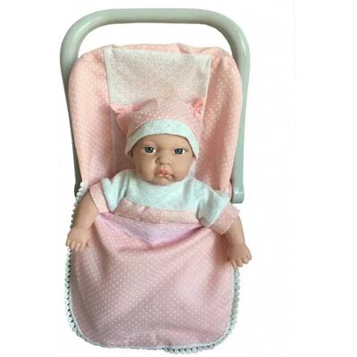 Tachan Nel Caso Di Pink Of Bebe Con 12 Suoni Dif Bambola 30 Cm Tachan Nel Caso Di Pink Of Bebe Con 12 Suoni Dif Bambola 30 Cm