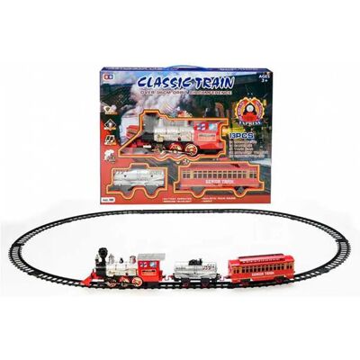 Tachan Treno Classico Elettronico Con Luce Fumo E Suono Tachan Treno Classico Elettronico Con Luce Fumo E Suono