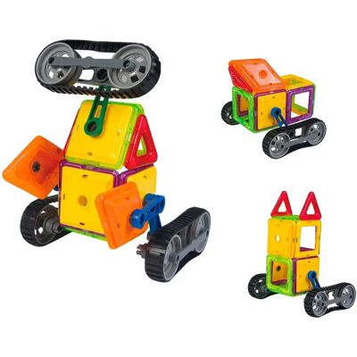 Tachan Kit Di Robot Da Lavoro Magnetici 51 Pezzi Tachan Kit Di Robot Da Lavoro Magnetici 51 Pezzi